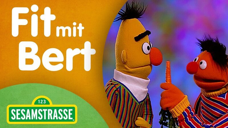 Bert will Ernie erklären, wie man gesund bleibt. – Bild: NDR/​Studio Hamburg Produktion/​Sesame workshop
