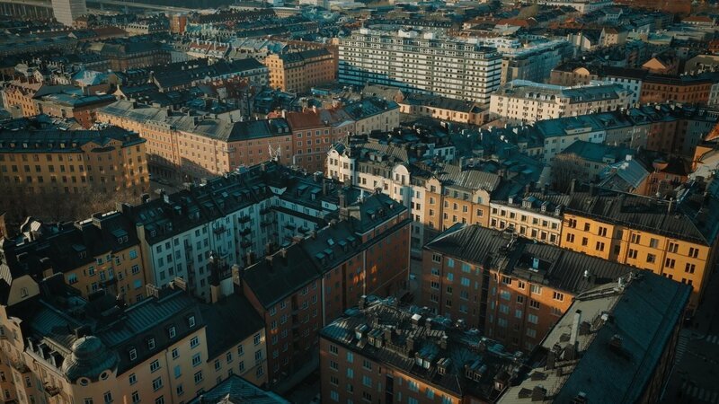 Drohnenaufnahme von Stockholm – Bild: RTL