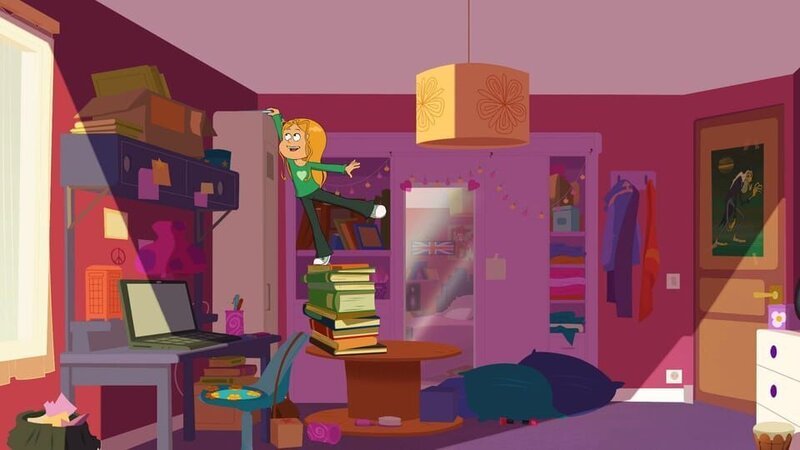 Marine tut alles, um an Wendys Tablet zu kommen. – Bild: NDR/​BAMBOO PRODUCTION – SAMKA PRODUCTIONS