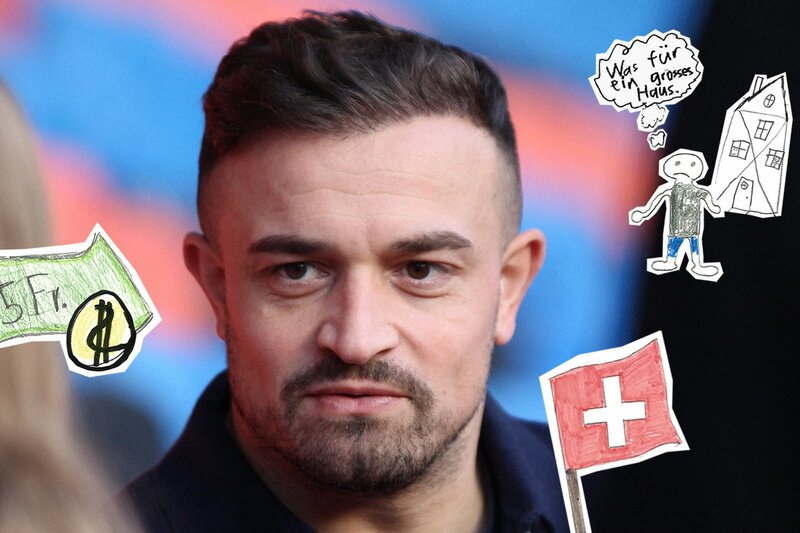 SRF Kids News spezial: Was bedeutet es in der Schweiz, arm zu sein? Xherdan Shaquiri. SRF – Bild: SRF1