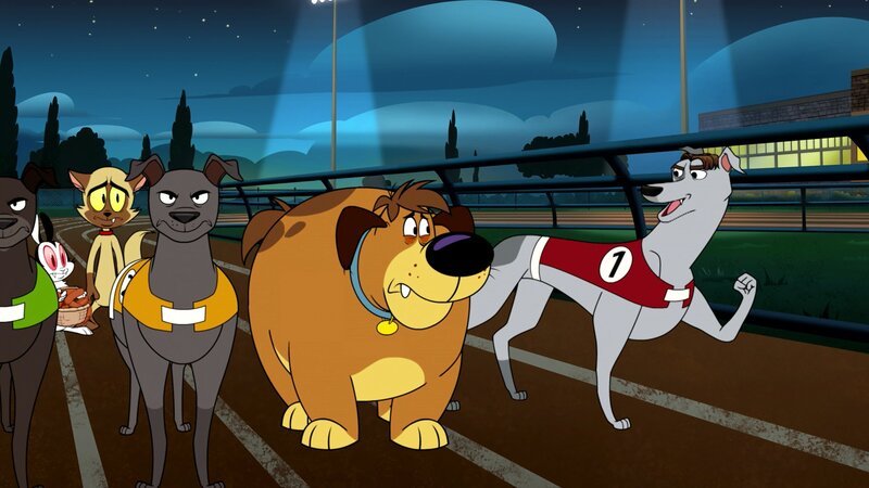 Bunnicula (2.v.l.), Chester (3.v.l.), Harold (2.v.r.) – Bild: Warner Bros. Animation