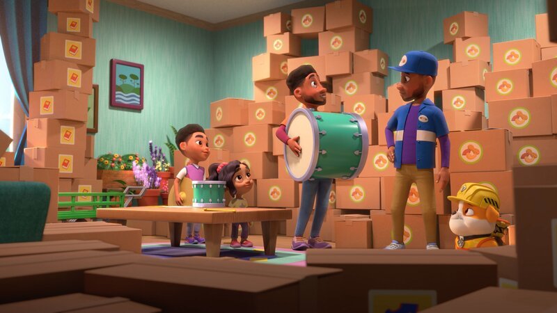 v.li.: Lucas, Lily, Omar, Romar, Rubble – Bild: Paramount