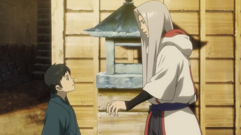 Shuga (re.) trifft Chagum (li.) in der Stadt auf Chagum und verlangt von Balsa, dass sie ihm den Prinzen überlässt. – Bild: LEONINE Studios