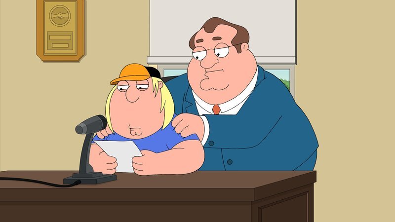 Chris Griffin (l.); Rektor Shepherd (r.) – Bild: © 2020⁠–⁠2021 Twentieth Century Fox Film Corporation. All rights reserved