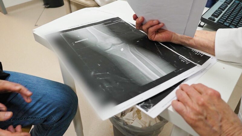 Röntgenbild. – Bild: ORF