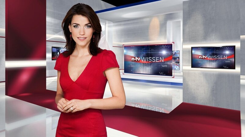 Annett Möller im n-tv Wissen Studio. – Bild: n-tv