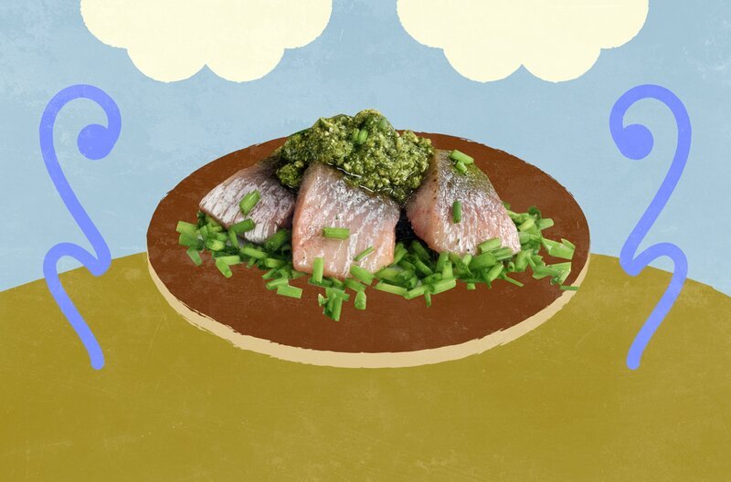 Der Star jedes schwedischen Buffets: geräucherter Hering. – Bild: ARTE F /​ Elephant Doc