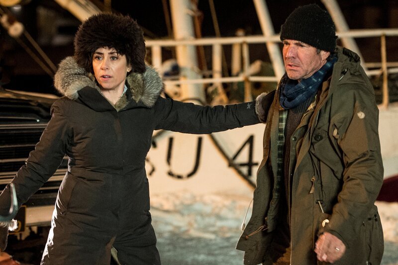 MICHAEL LENNOX (Dennis Quaid), HILDUR ODEGARD (Sofie Gråbøl). – Bild: Sky Atlantic