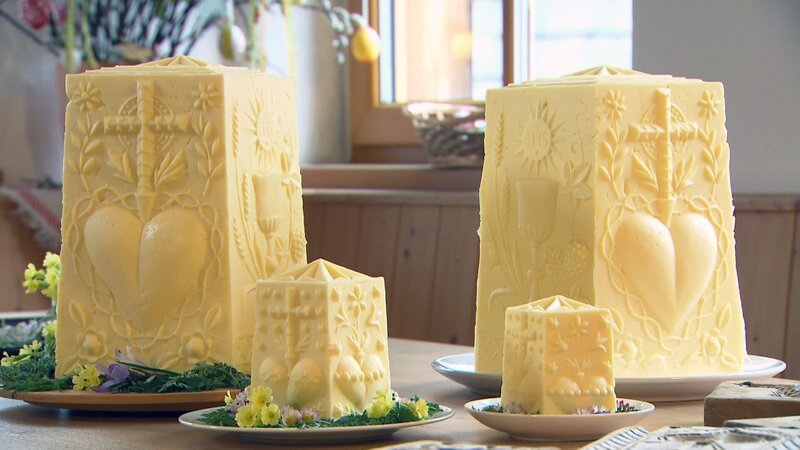 Weihbutter Lungau, Salzburg. – Bild: 3sat