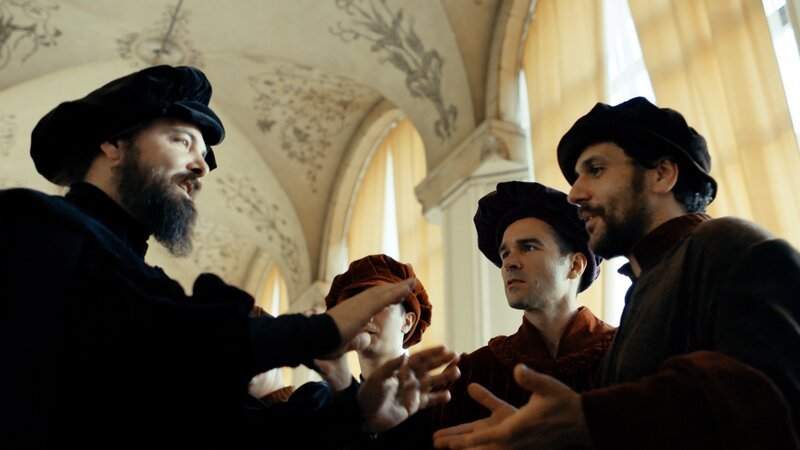 Back Up der Antike: Mit dem Untergang der Stadt Konstantinopel flüchten die gelehrten Eliten in den Westen und fördern den Fortschritt. – Bild: ORF/​Hans-Hermann Stein