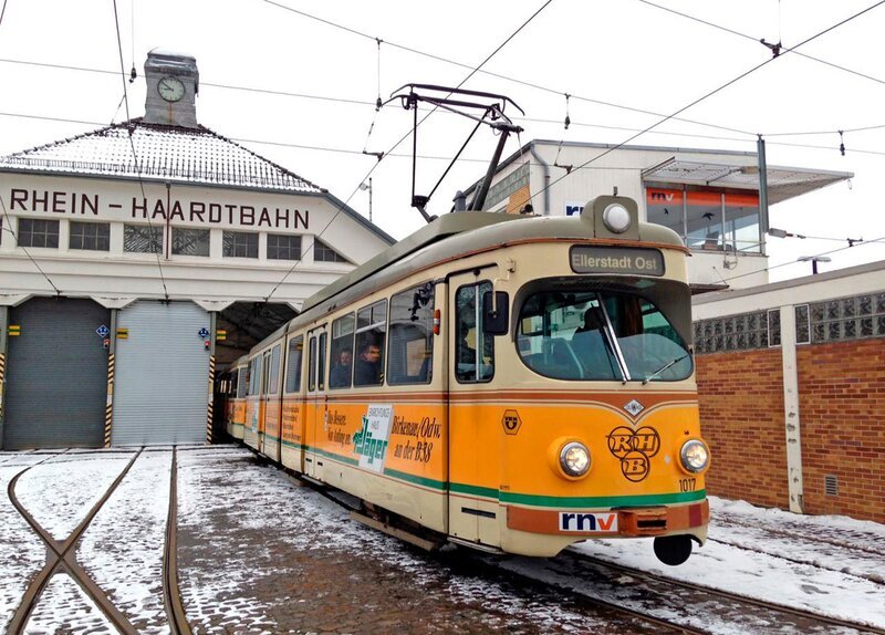 Die Rhein-Haardtbahn. – Bild: SWR