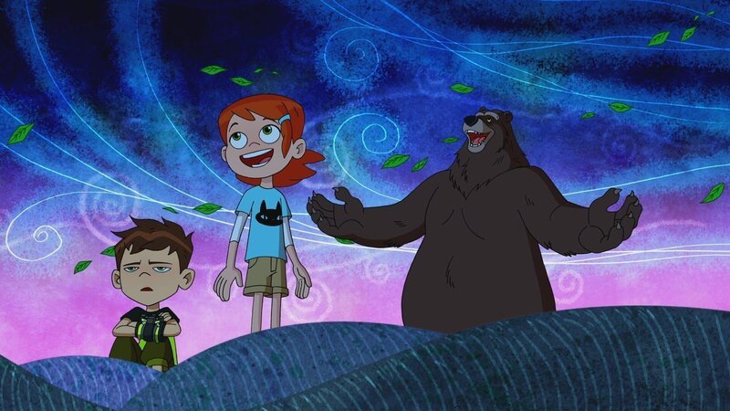 l-r: Ben,  Gwen – Bild: Cartoon Network