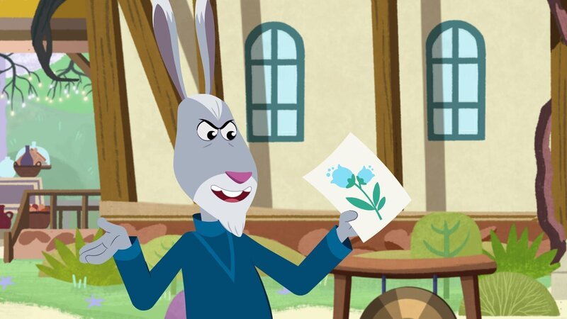 Hubertus hat sich eine Strafe ausgedacht. Findet dieses Frostglöckchen! – Bild: SWR/​Akkord Film/​SWR/​KiKA/​NDR/​HR/​SERU Animarion/​2 Minutes SAS/​FormArt Dakor Bt.