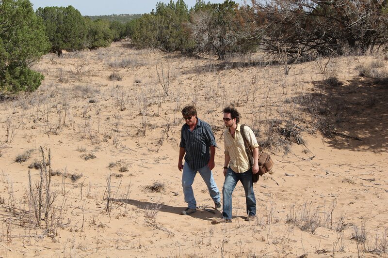 Giorgio A. Tsoukalos (r.) – Bild: aetn /​ THE HISTORY CHANNEL