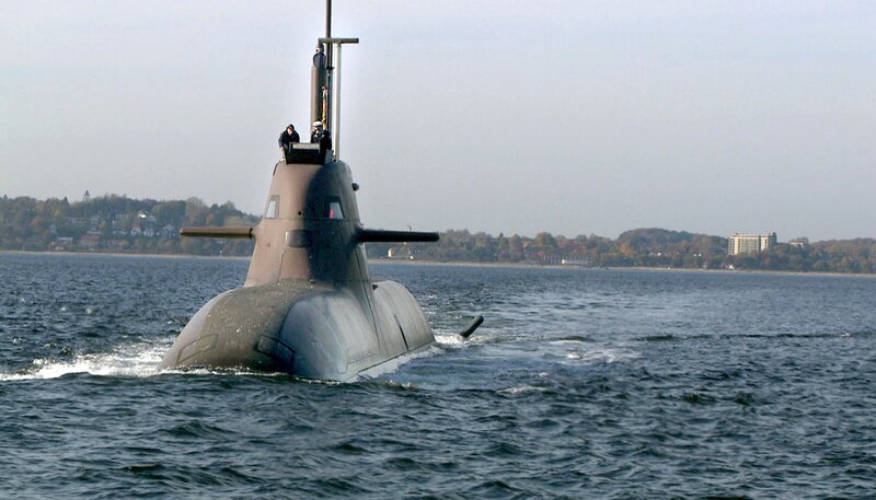 U 31 am Auslauftag in der Eckernförder Bucht. – Bild: NDR/​Clipart