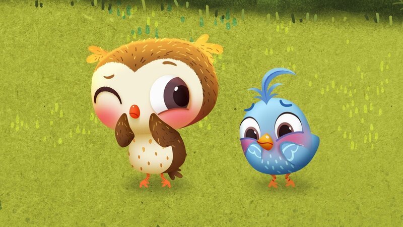 Upsi – Doodle und Odo sind rot geworden, nachdem ihnen etwas Peinliches passiert ist. – Bild: KiKA/​Sixteen South & Letko