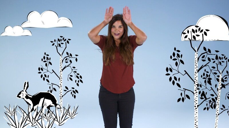 Anna erklärt den Unterschied zwischen Hase und Kaninchen. – Bild: BR/​TEXT + BILD Medienproduktion GmbH & Co. KG