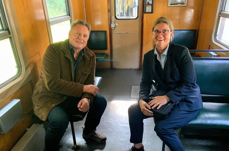 Axel Bulthaupt und Jutta Lonkwitz – Bild: MDR