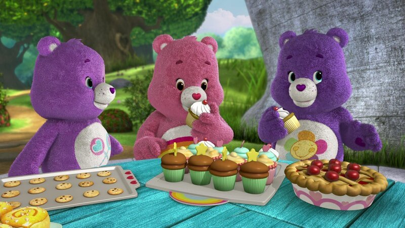 Die Bärchis essen viele Leckereien. – Bild: KiKA/​TCFC