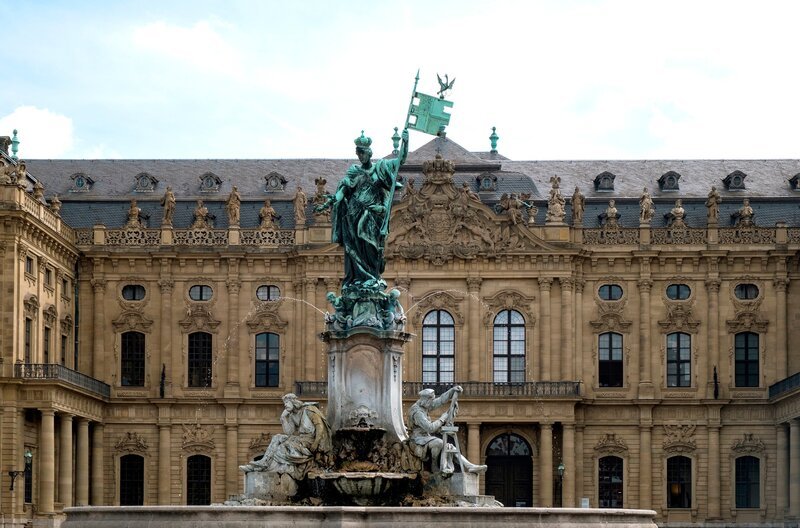 Die Residenz in Würzburg. Weiteres Bildmaterial finden Sie unter www.br-foto.de. – Bild: BR/​Sylvia Bentele