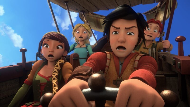 Lisa, Bianca, Leo und Lollo sind auf der Flucht. – Bild: HR/​Grupo Alcuni