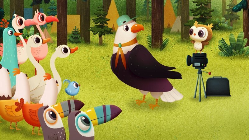 Die Filmcrew bespricht den Dreh. – Bild: KiKA/​Sixteen South & Letko