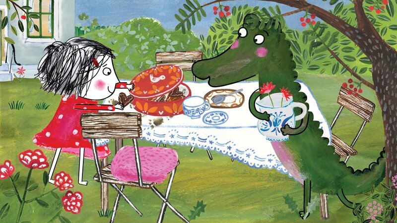 Ritas Oma hat Geburtstag. Und die Beiden wollen sie überraschen – Bild: rbb/​dansk tegnefilm