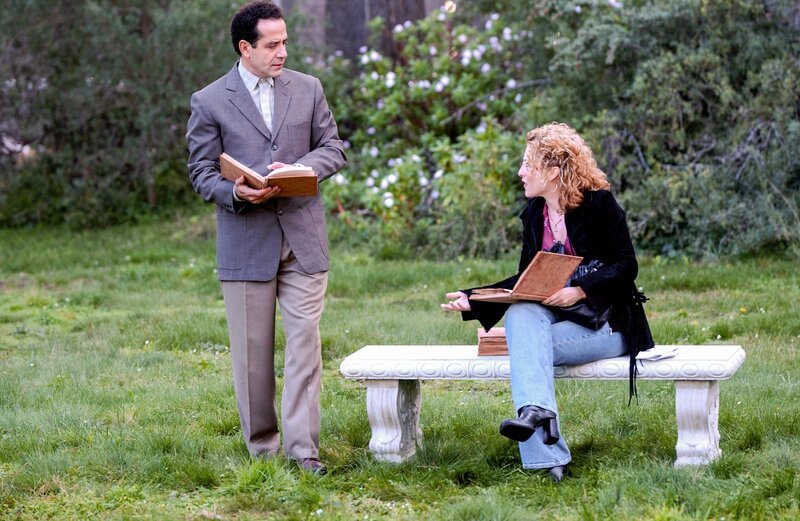 Adrian Monk (Tony Shalhoub), Sharona Fleming (Bitty Schram) – Bild: ORF/​Universal/​David Moir