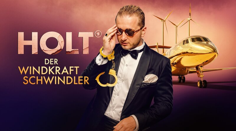 Einer der spektakulärsten Betrugsfälle der jüngeren deutschen Geschichte: Mit dem Verkauf von gefälschten Windpark-Genehmigungen verdiente Hendrik Holt ein Vermögen. – Bild: SWR/​Frisbeefilms/​Bianca Domula
