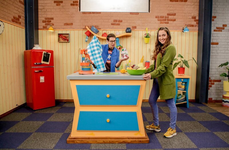 Christoph und Melly. – Bild: ORF/​Tower10/​Kids TV/​Andreas Hagemann