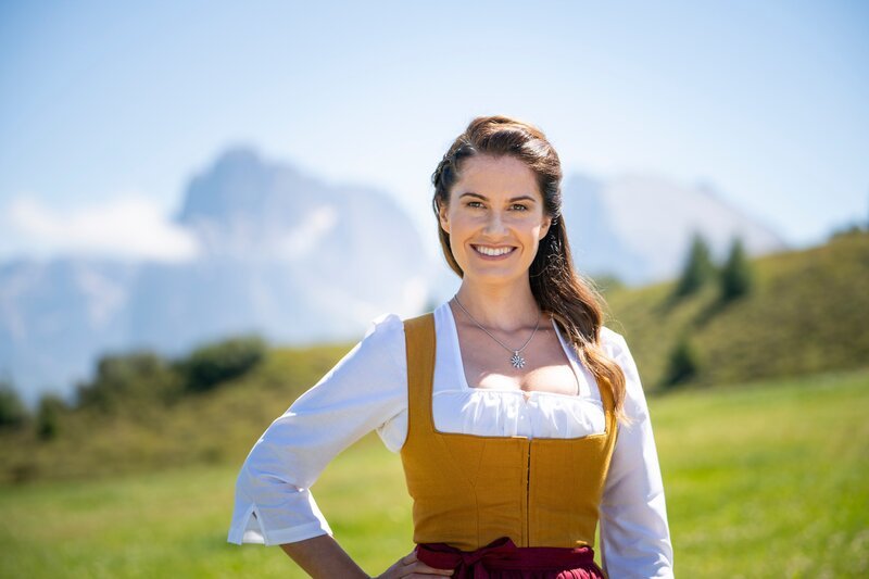 Conny Bürgler in Südtirol am 18. August 2019 – Bild: ServusTV /​ Stefan Voitl