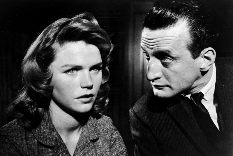 „Anatomie eines Mordes“. Im Bild: Lee Remick, George C.Scott. – Bild: ORF (FS1/​FS2) /​ ORF2