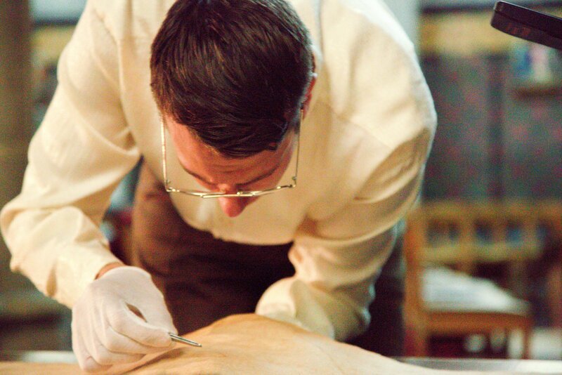 Testreihe an dem Turnier Grabtuch, nachgestellte Szene. – Bild: ORF III