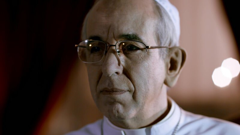 Gustavo Yanniello als Papst Franziskus – Bild: Bibel TV