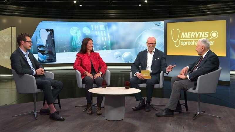 Slaven Stekovic, Christina Thomar, Siegfried Meryn, Johannes Huber. – Bild: ORF/​ORF III