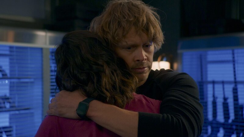 Special Agent Kensi Blye (Daniela Ruah, l.); Marty Deeks (Eric Christian Olsen, r.) – Bild: Ron Jaffe