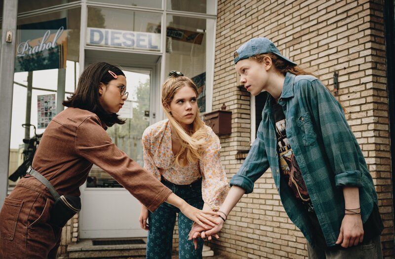 Die drei !!! vereinen ihre Kräfte. – Bild: KiKA/​Die Drei !!! /​ Disney Enterprises, Inc.