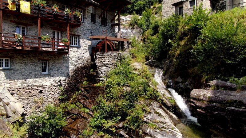 Streifzug durch das Tessin: Zu Besuch in Vergeletto – Die Mühle von Vergeletto im Onsernonetal. – Bild: SRF/​Peter Moers