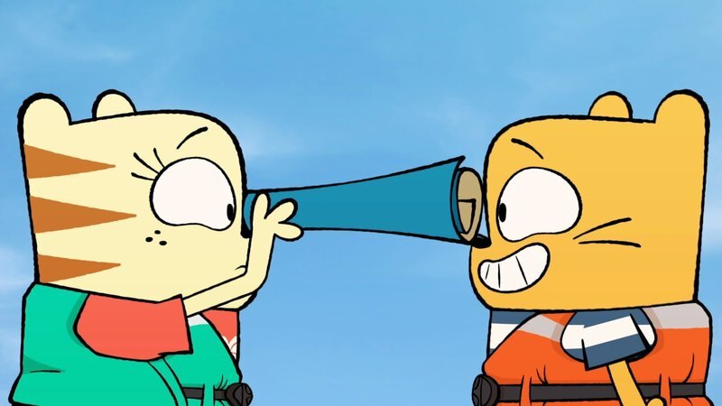 Moon und Ollie auf der Suche nach Günther Gans – Bild: BR/​2017 Cottonwood Media