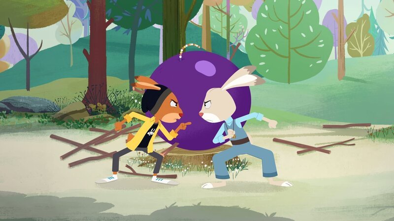 Max und Anton sind ein schlechtes Team. Immer streiten sie. – Bild: SWR /​ Akkord Film /​ KiKA /​ NDR /​ HR /​ SERU Animarion /​ 2 Minutes SAS /​ FormArt Dakor Bt.