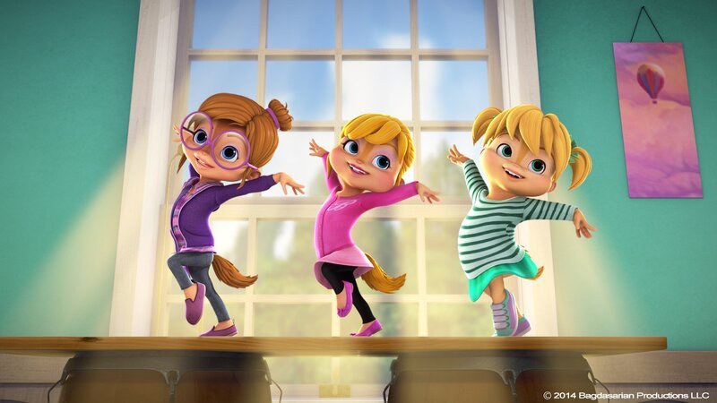 Jeanette, Brittany und Eleanor (v. li.) stimmen einen Song an. – Bild: SUPER RTL