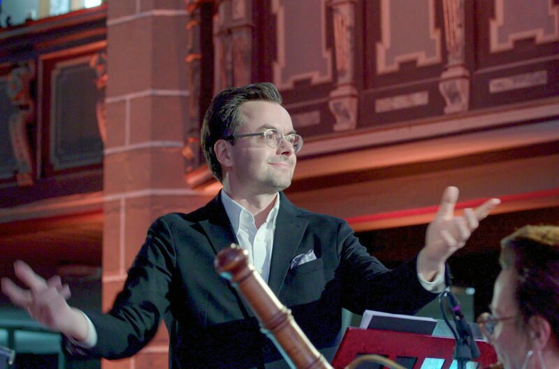 Alexander Grychtolik – Dirigent und Restaurator des lange verschollenen Passionsoratoriums von Johann Sebastian Bach – Bild: Armida Film