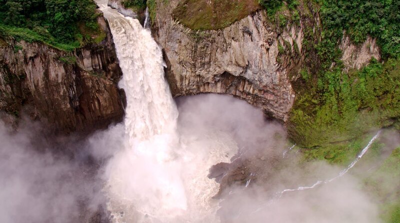 San Rafael Wasserfall (Ecuador). – Bild: ZDF und WDR/​Light & Shadow GmbH