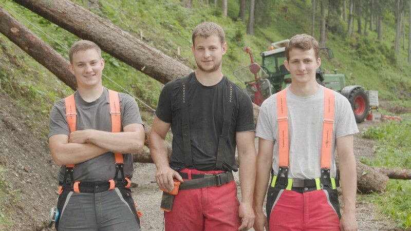 Die drei Schrötter Männer – Bild: ServusTV Bildredaktion /​ ServusTV