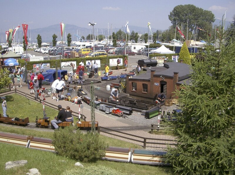 Der Swiss Vapeur Parc in Le Bouveret am Genfer See. – Bild: SWR/​Schweitzer