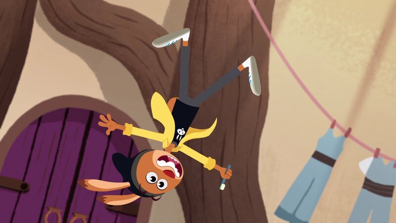 Heute hat Max die Rabbit Academy ganz für sich allein. – Bild: SWR/​Akkord Film/​KiKA/​NDR/​HR/​SERU Animarion/​2 Minutes SAS/​FormArt Dakor Bt.