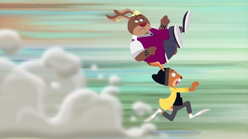 Huch, was hat Max mit Chester vor? – Bild: SWR/​Akkord Film/​KiKA/​NDR/​HR/​SERU Animarion/​2 Minutes SAS/​FormArt Dakor Bt.