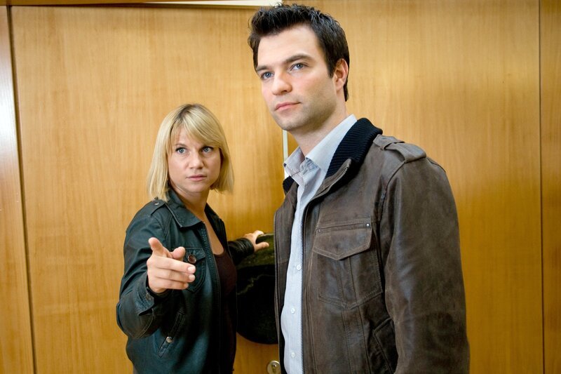 Kristina Sprenger (Karin Kofler), Jakob Seeböck (Lukas Roither). – Bild: ORF/​BEO-Film