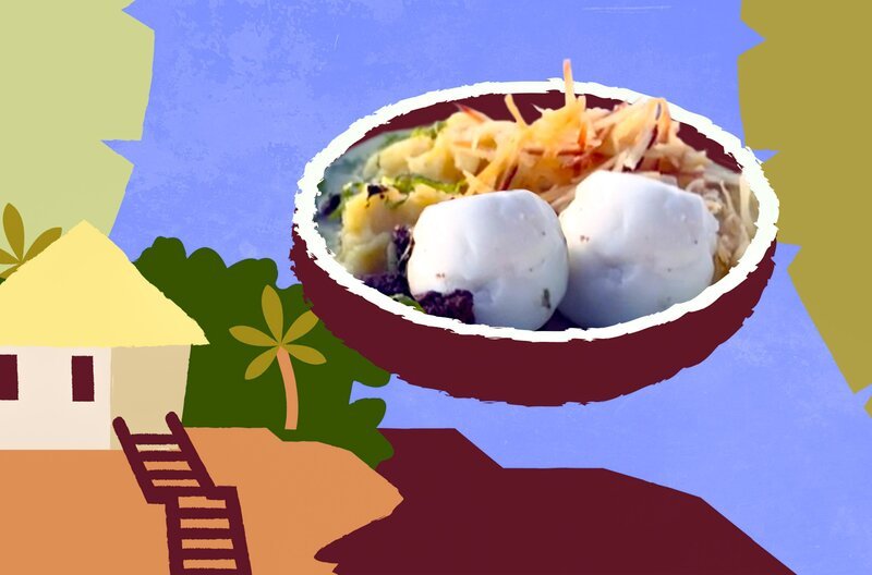 Mangos, Kartoffeln, Rindfleisch und Maniok – eine ungewöhnliche Mischung, doch auf Sansibar kocht man daraus Urojo, eine köstliche Suppe. – Bild: Elephant Doc