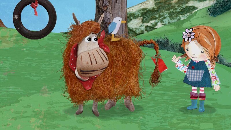 Auch bei Barne sind Hinweise für die Schatzsuche versteckt. – Bild: KiKA/​Sixteen South